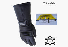 BGA Volcano Waterproof Leather Motorcycle Gloves