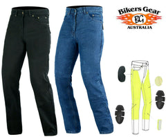 BGA Forster Men Motorcycle Classic Denim Kevlar Jeans