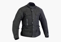 BGA CRUZE Water Resistant MOTORCYCLE JACKETS BLACK