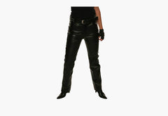 BGA Hobart Lady Leather Motorcycle Jeans Pant