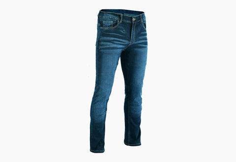 BGA Highway Men Motorcycle Protective Stretch Jeans Blue