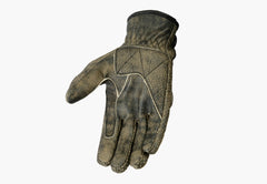 BGA Tasker Leather Motorcycle Gloves Distressed Brown