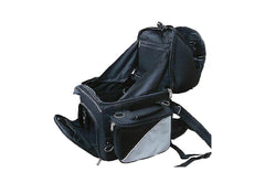 BGA Castor WP Motorbike Sissy Bar Bag Grey
