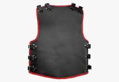 BGA Atlas 3-4mm HD Braided Motorcycle Leather Club Vest 