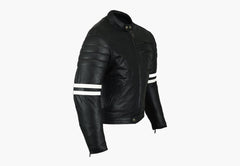The Rocker Motorcycle Leather Vintage Jacket